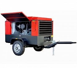 Винтовой компрессор Chicago Pneumatic CPS 450 Е на шасси — фото 3