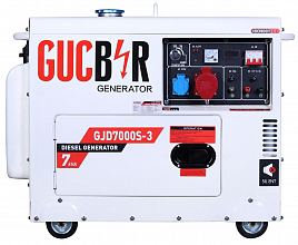 Дизельный генератор GMP GJD7000S-3       — фото 3
