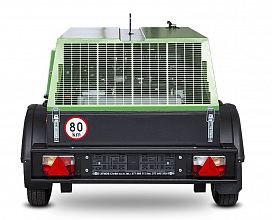 Дизельный компрессор Atmos PDP 65 7 регул с тормозом — фото 7