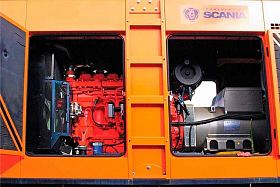 Дизельный генератор Scania GMP 440S в кожухе — фото 4