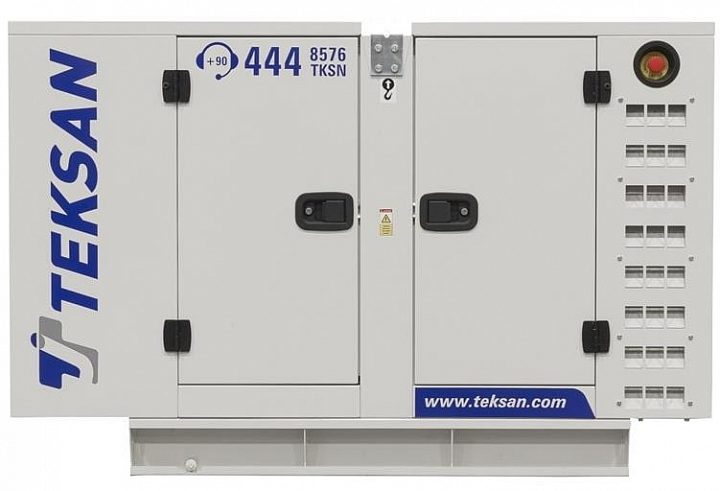 Дизельный генератор Teksan TJ15PE-1 в кожухе