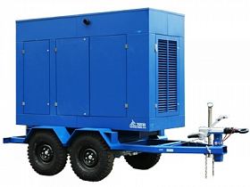 Дизельный генератор ТСС АД-450С-Т400-1РПМ17 на шасси — фото 1