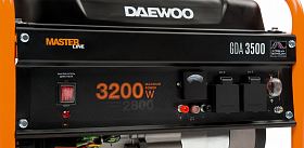 Бензиновый генератор Daewoo GDA 3500 — фото 4