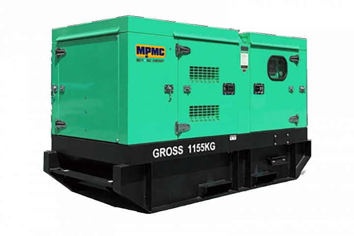 Дизельный генератор Energo MP110C-S в кожухе