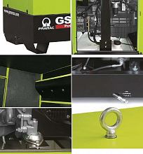 Дизельный генератор Pramac GSW 145I в кожухе с АВР — фото 3