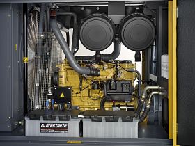 Дизельный компрессор Atlas Copco XAHS 447 CD на шасси — фото 3