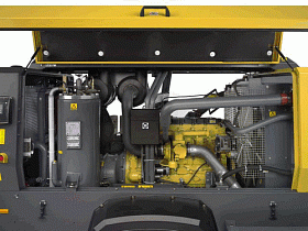 Дизельный компрессор Atlas Copco XATS 377 CD на шасси — фото 4