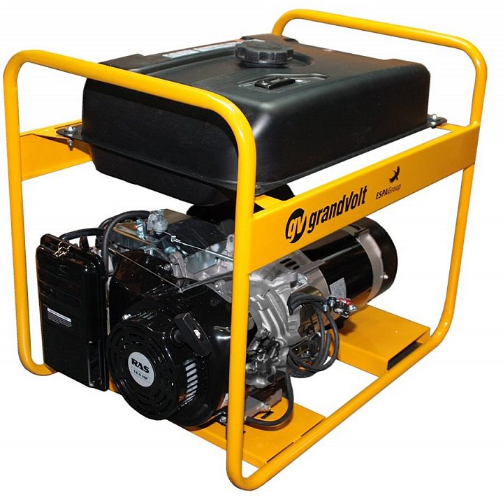 Бензиновый генератор Grandvolt GVB 6000 MX 25L