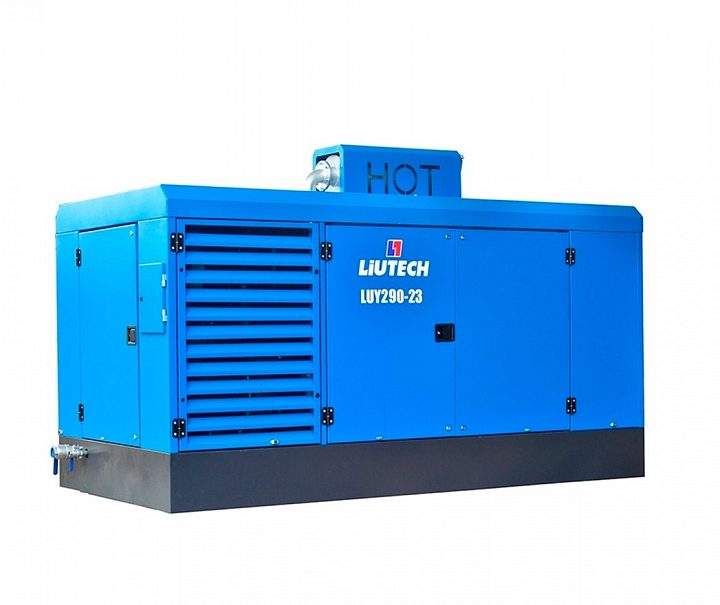 Дизельный компрессор LIUTECH LUY290-23 без шасси