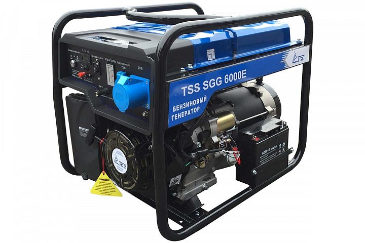 Бензиновый генератор ТСС SGG 6000E