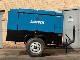 Дизельный компрессор LIUTECH LUY100-12 на шасси — фото 5