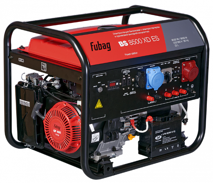 Бензиновый генератор Fubag BS 8500 XD ES 1
