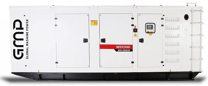 Дизельный генератор Weichai GMP 1513WA в кожухе