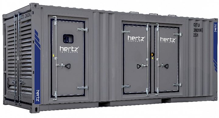 Дизельный генератор Hertz HG 688 BC в кожухе