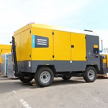 Дизельный компрессор Atlas Copco XAVS 1000 12 на шасси — фото 4